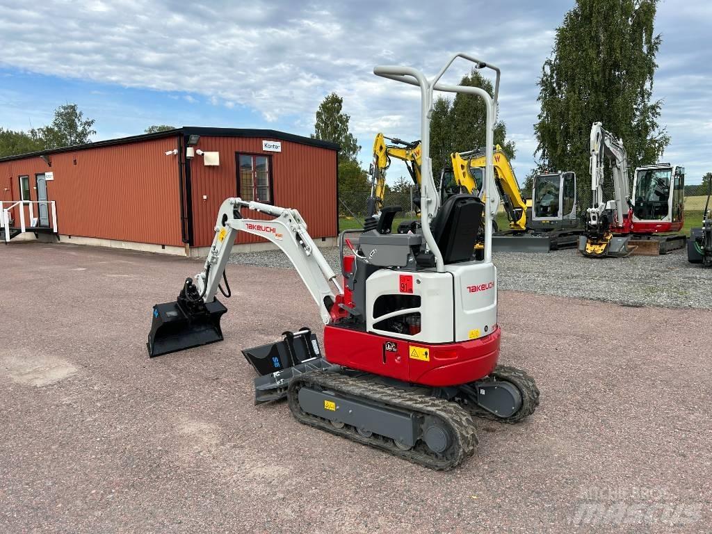 Takeuchi TB210R Mini ekskavatoriai < 7 t