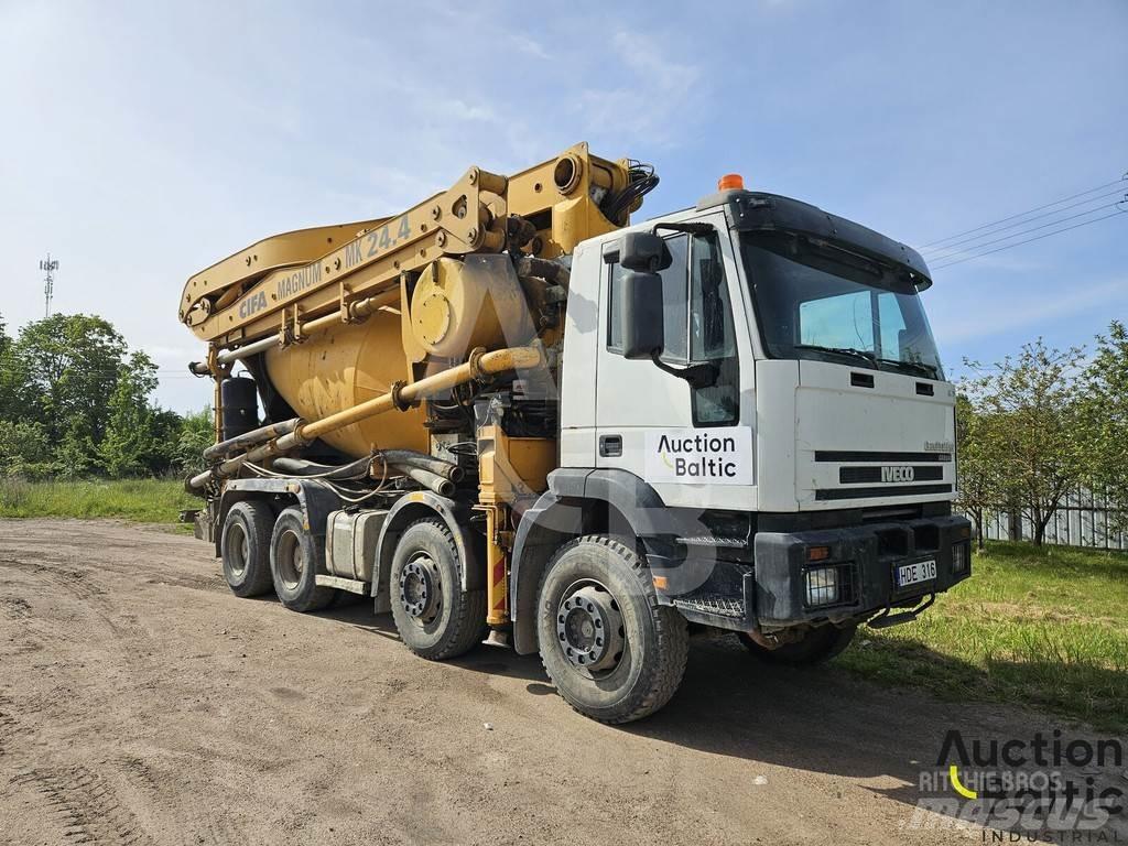 Iveco Magirus Betono siurbliai