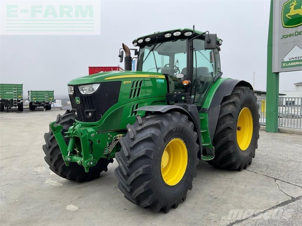 John Deere 6170R Traktoriai