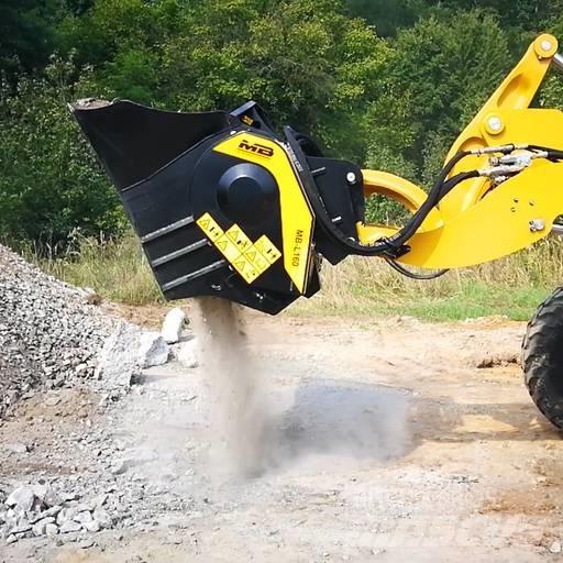 MB Crusher MB-L160 Smulkinimo kaušai