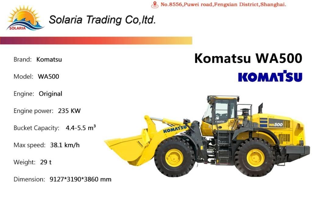Komatsu WA 500 Naudoti ratiniai krautuvai