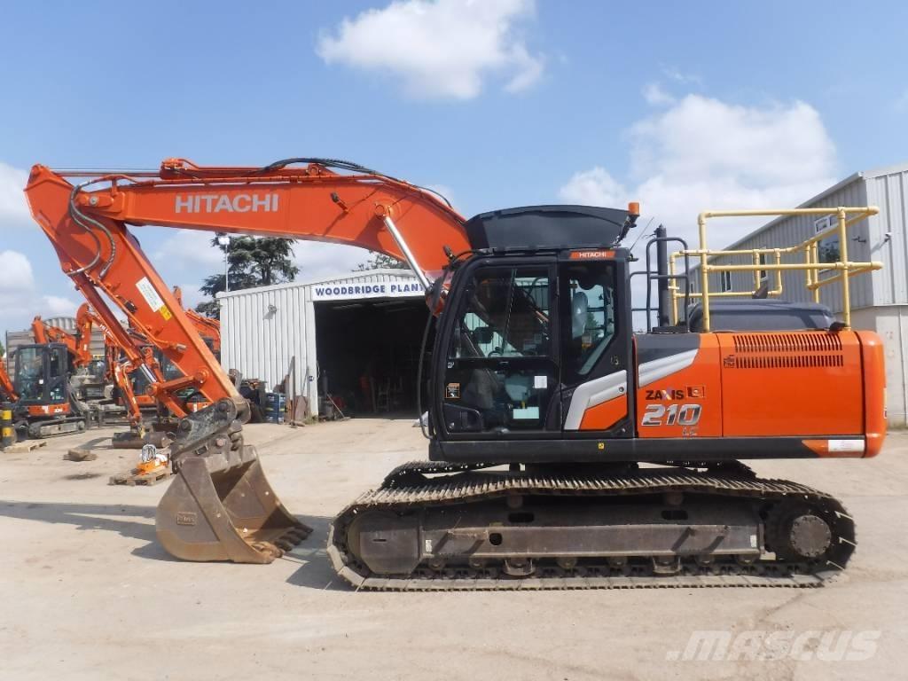 Hitachi ZX 210 LC-7 Vikšriniai ekskavatoriai