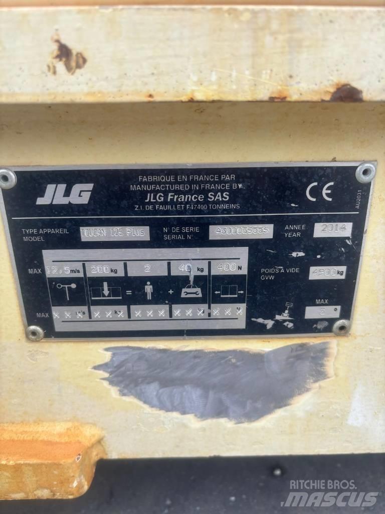 JLG Toucan 12 E Plus Alkūniniai keltuvai
