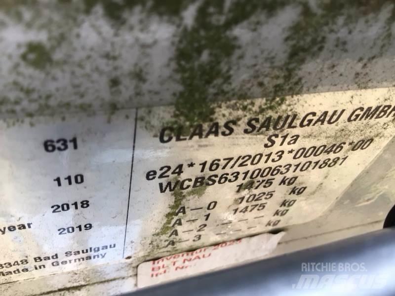 CLAAS Volto 1300 T Šieno grėbliai ir vartytuvai