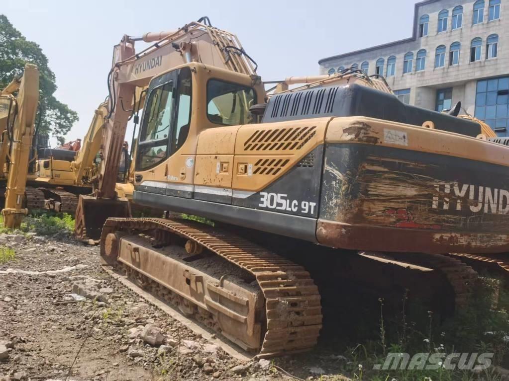 Hyundai R305LC-9T Vikšriniai ekskavatoriai