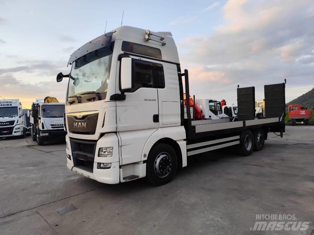 MAN TGX 26.440 Platforminiai/Gerviniai sunkvežimiai
