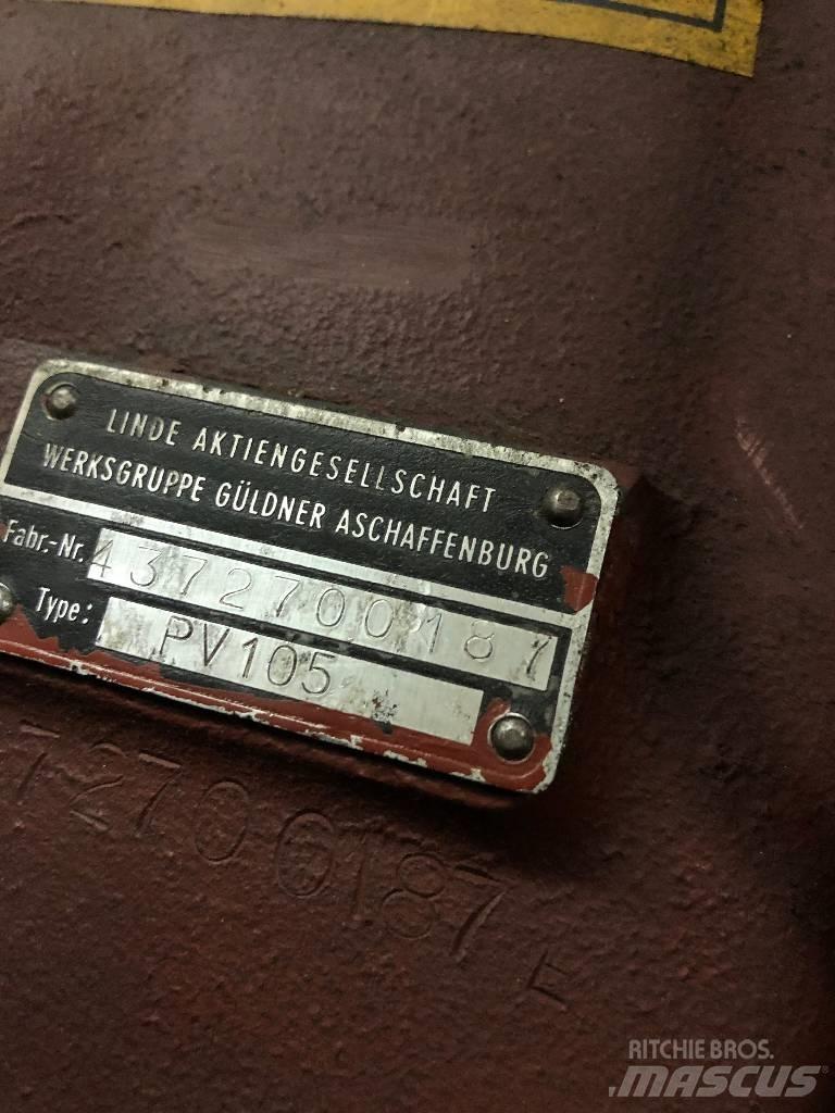 Linde PV 105 Kiti naudoti statybos komponentai
