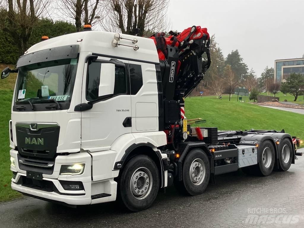 MAN TGS 35.510 Automobiliniai kranai