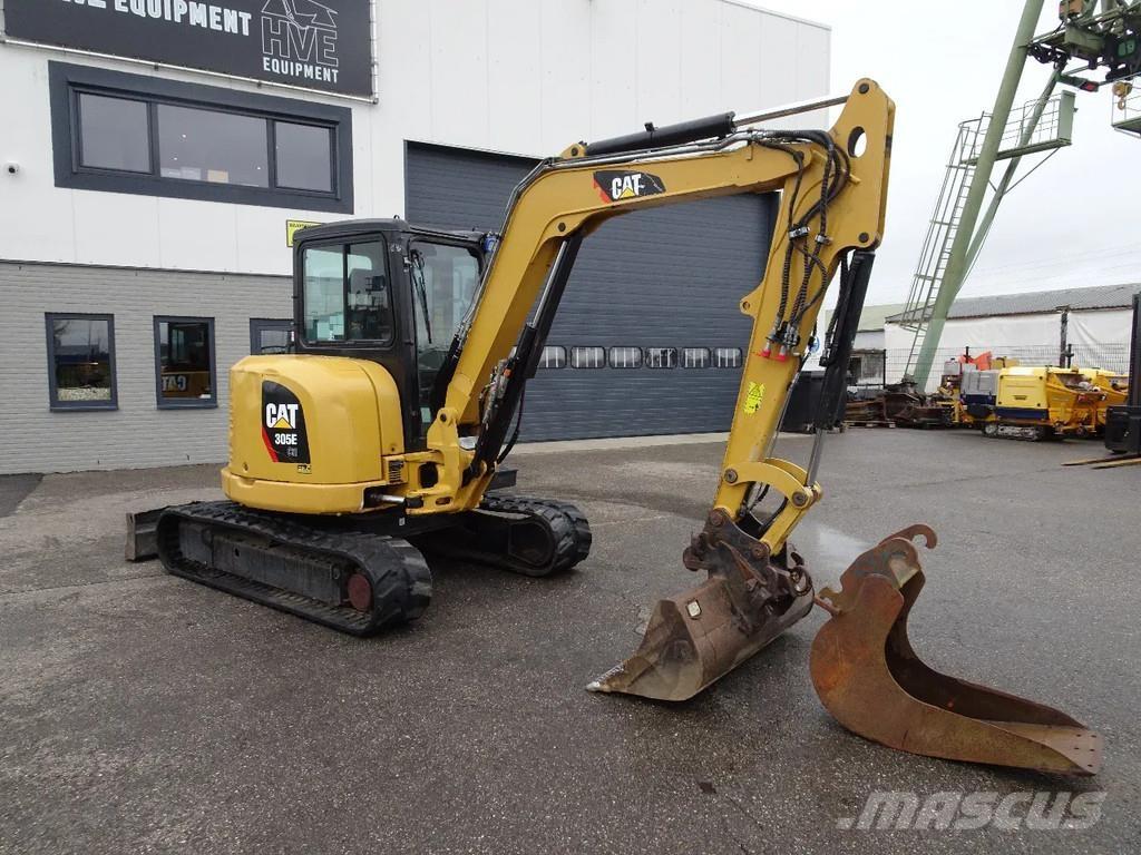 CAT 305E2 Mini ekskavatoriai < 7 t