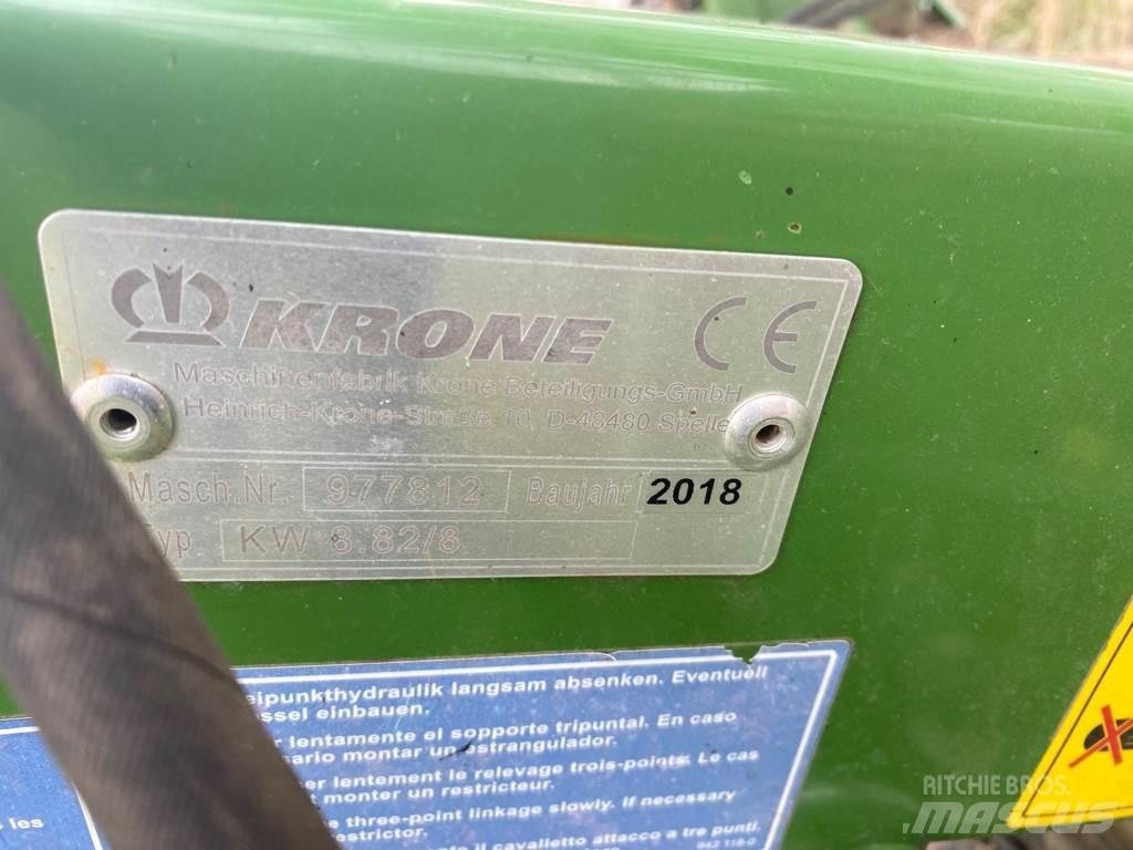 Krone KW 8.82/8 Šieno grėbliai ir vartytuvai