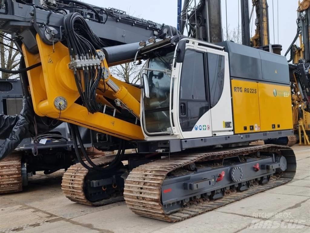 Bauer / RTG RG 22-S Polių kalimo technika
