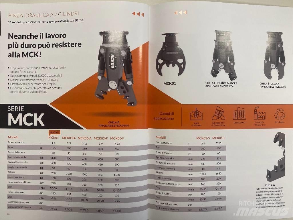 Kinshofer MCK03 Kiti priedai ir komponentai