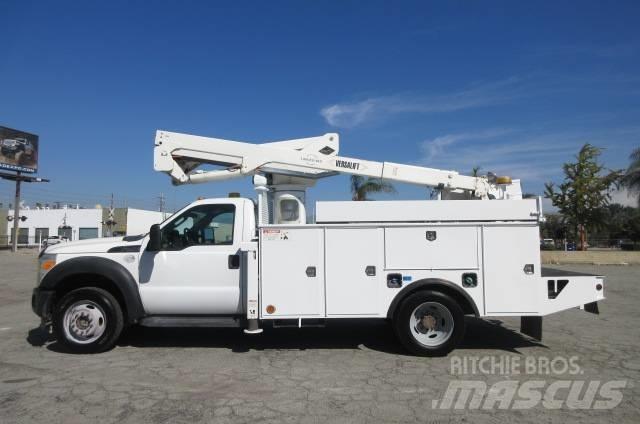 Ford F 550 Ant vilkikų montuojamos kėlimo platformos
