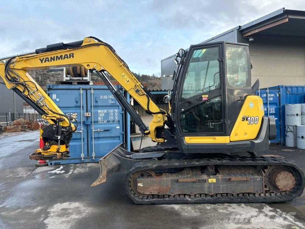 Yanmar SV 100-2A Vidutinės galios ekskavatoriai 7-12 t