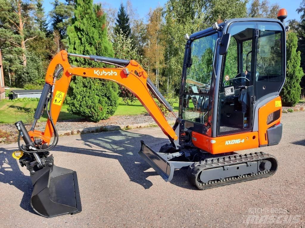 Kubota KX016-4 Mini ekskavatoriai < 7 t