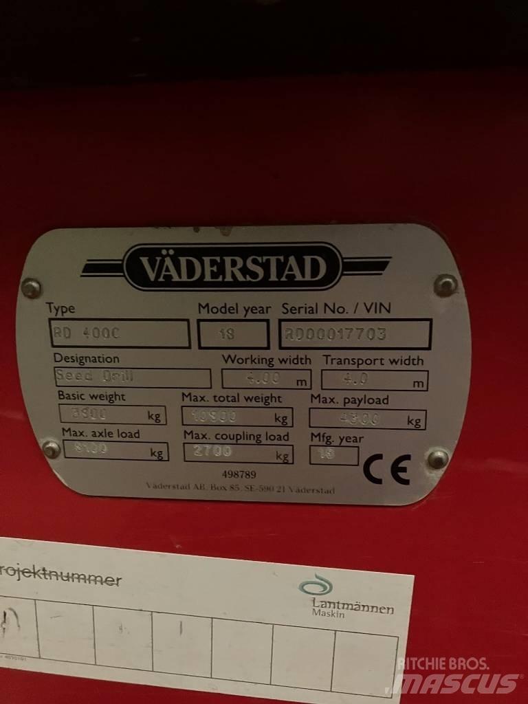Väderstad Rapid400C Sėjamieji kombainai
