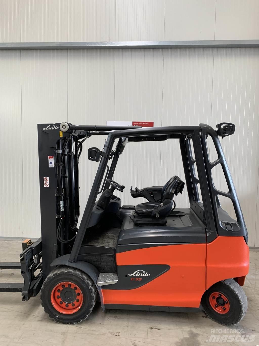 Linde E35/600H Elektriniai šakiniai krautuvai