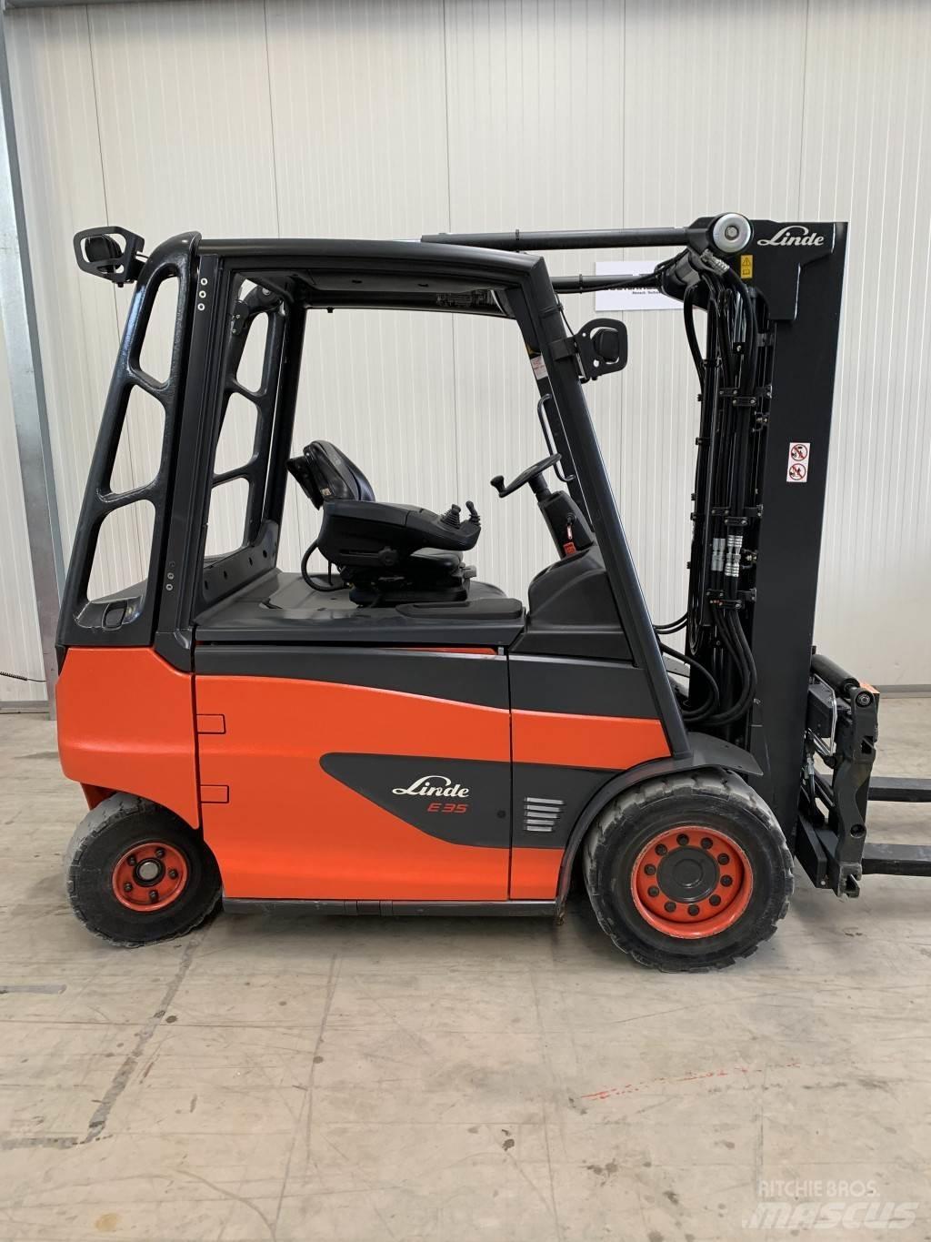 Linde E35/600H Elektriniai šakiniai krautuvai