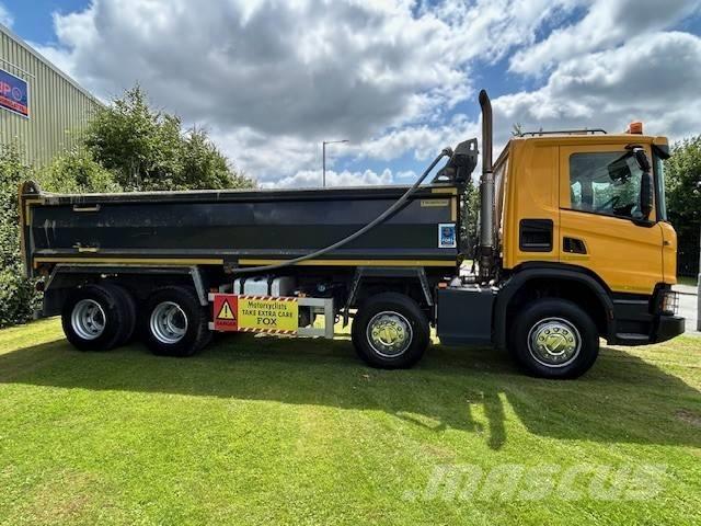 Scania P410 XT Savivarčių priekabų vilkikai