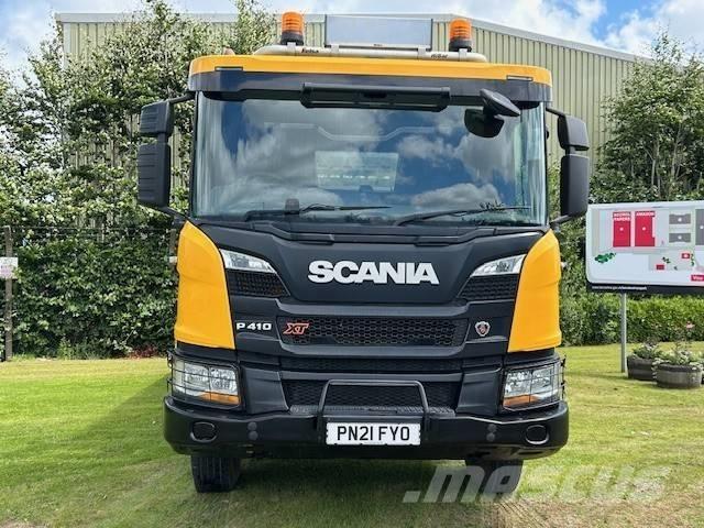 Scania P410 XT Savivarčių priekabų vilkikai