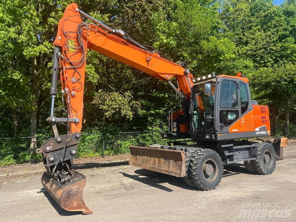 Doosan DX 165 W-5 Ratiniai ekskavatoriai