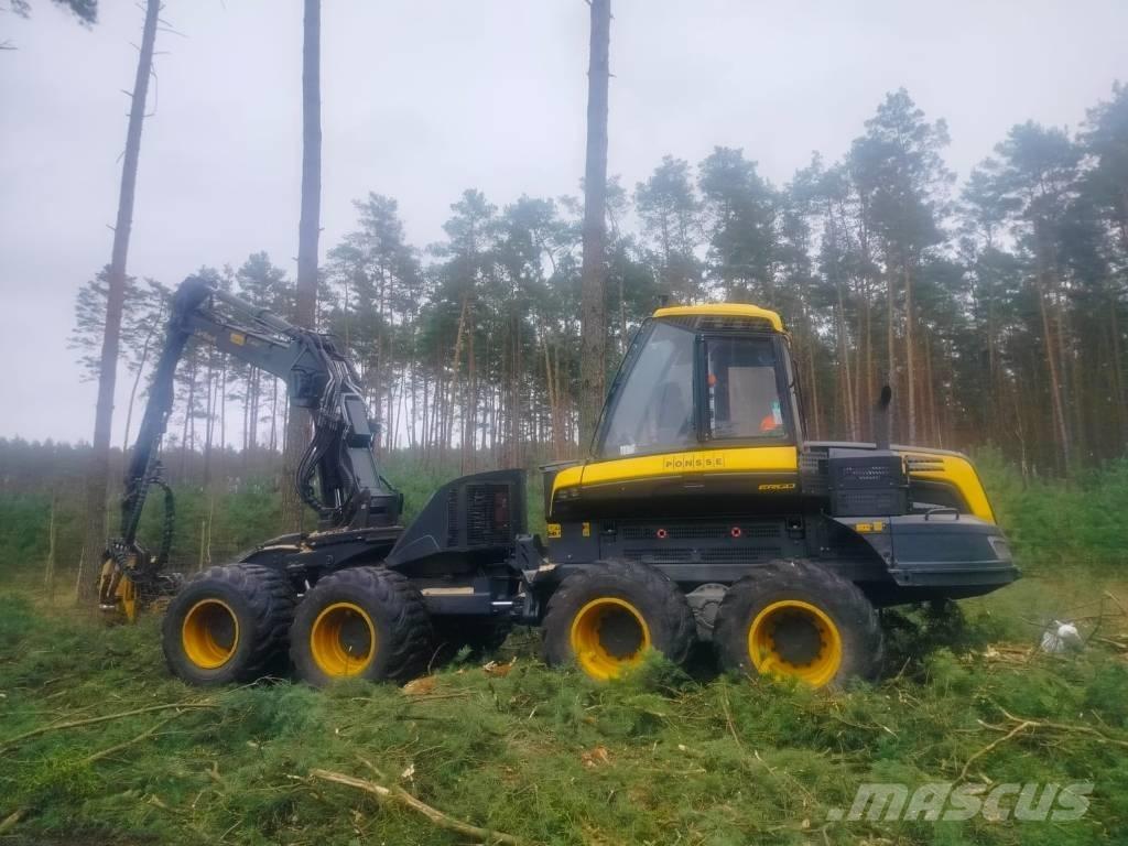 Ponsse Ergo 8W Miško technika (Harvesteriai)