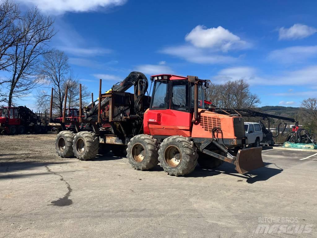 Valmet 860 Naudoti miškovežiai (Forvarderiai)