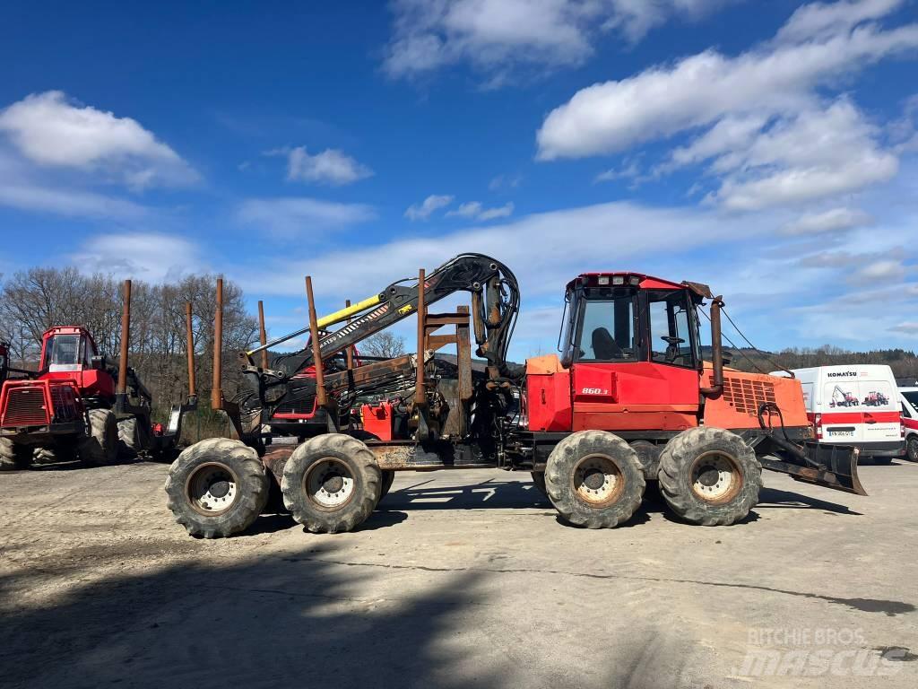 Valmet 860 Naudoti miškovežiai (Forvarderiai)