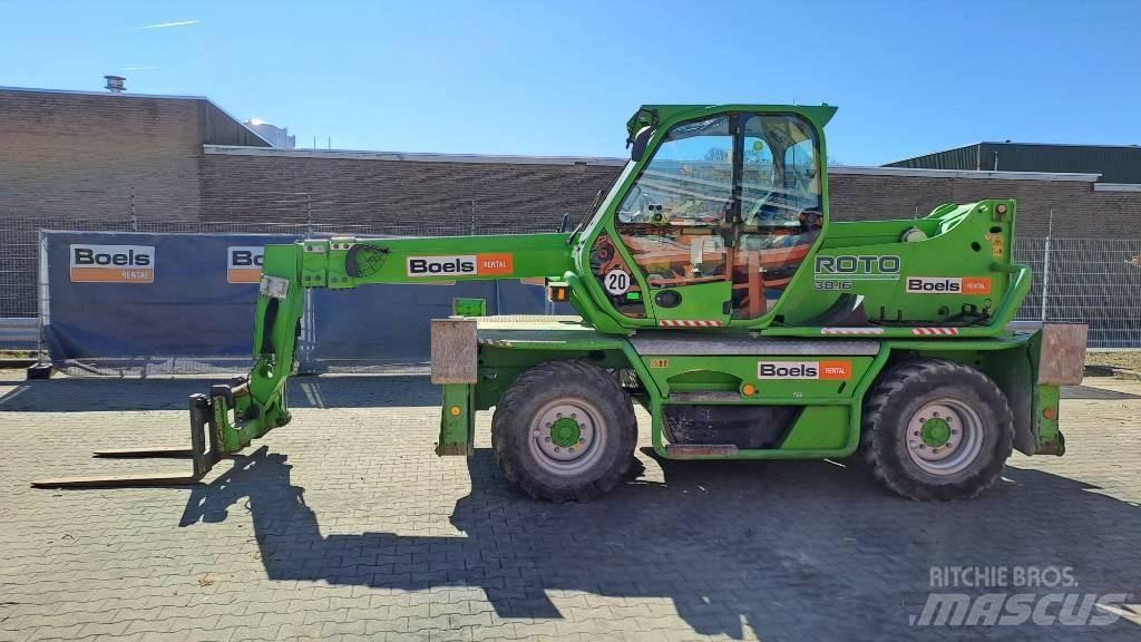 Merlo Roto38.16 Teleskopiniai krautuvai
