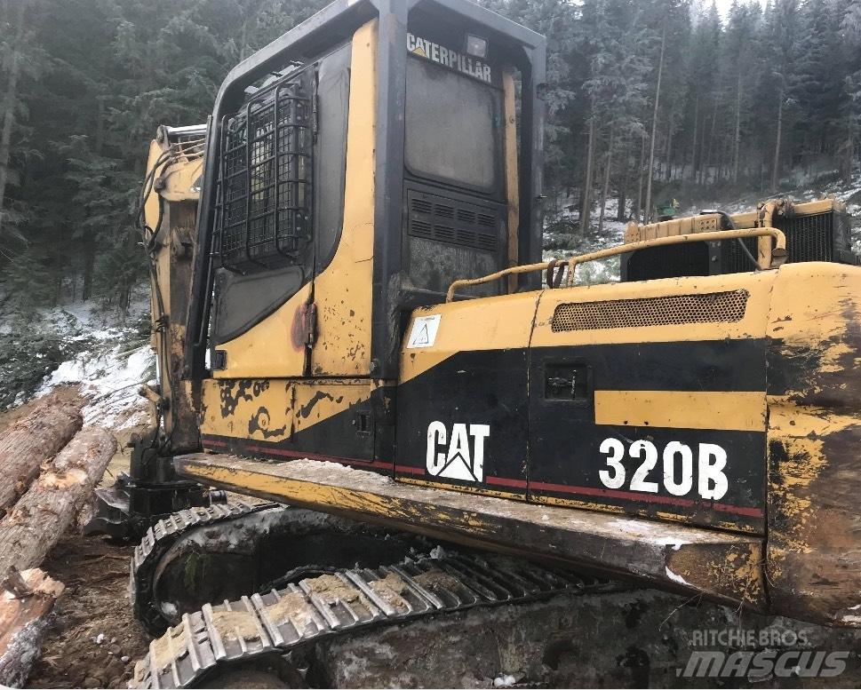 CAT 320 B Vikšriniai ekskavatoriai