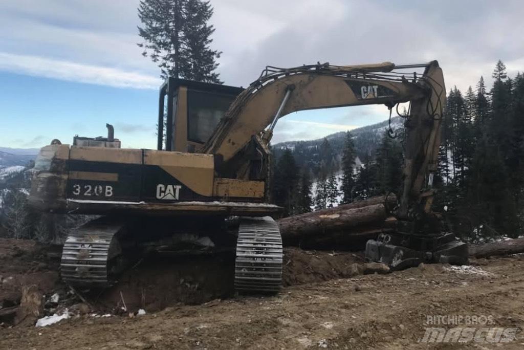CAT 320 B Vikšriniai ekskavatoriai