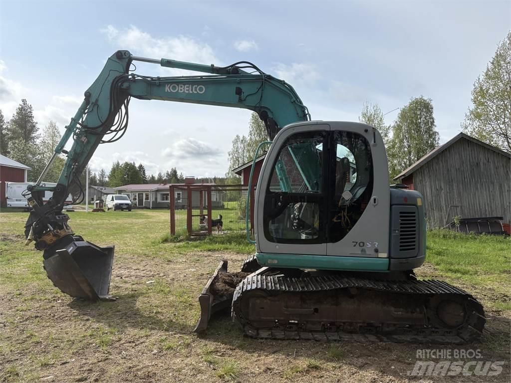 Kobelco SK70SR Vidutinės galios ekskavatoriai 7-12 t