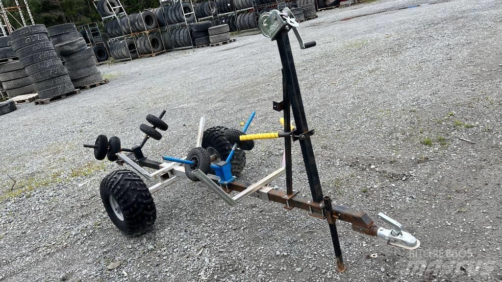  Båtvagn Fyrhjuling Kitos priekabos