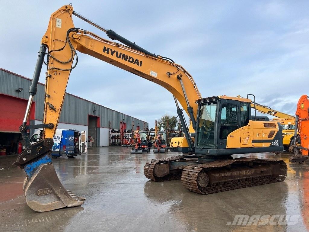 Hyundai HX 220 L Vikšriniai ekskavatoriai