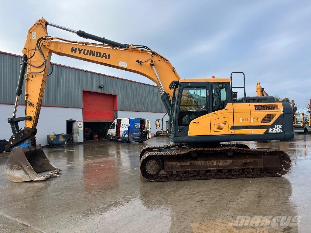 Hyundai HX 220 L Vikšriniai ekskavatoriai