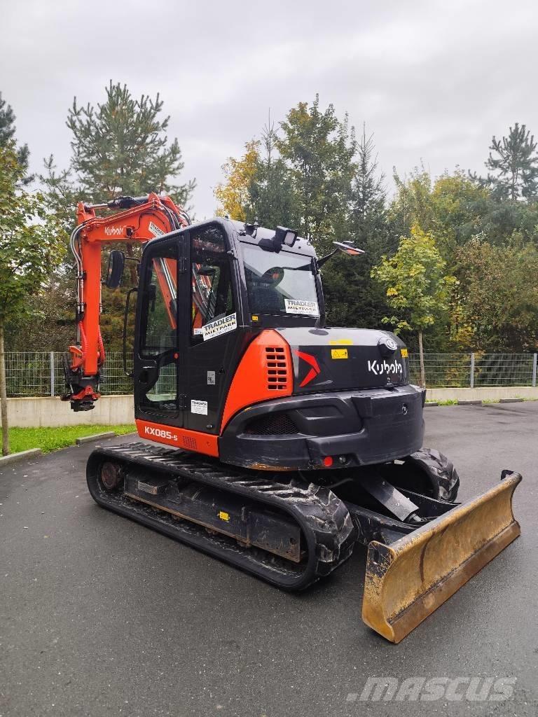 Kubota KX 085-5 Vidutinės galios ekskavatoriai 7-12 t