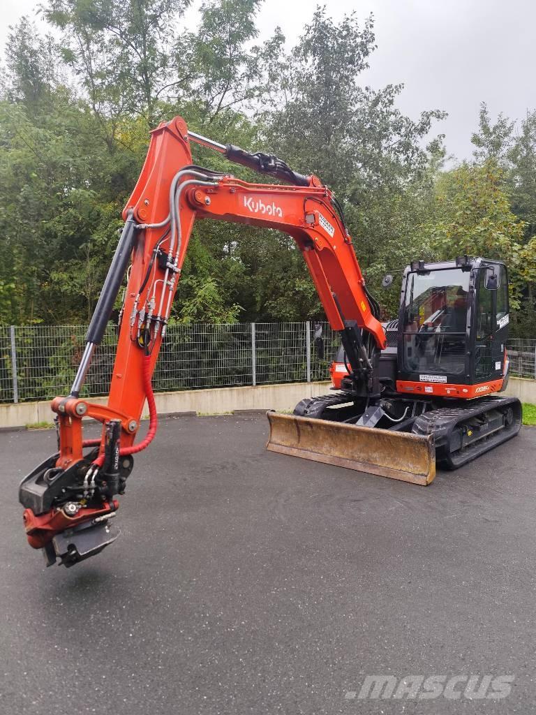 Kubota KX 085-5 Vidutinės galios ekskavatoriai 7-12 t