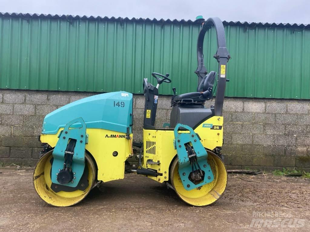 Ammann ARX 26K Porinių būgnų volai