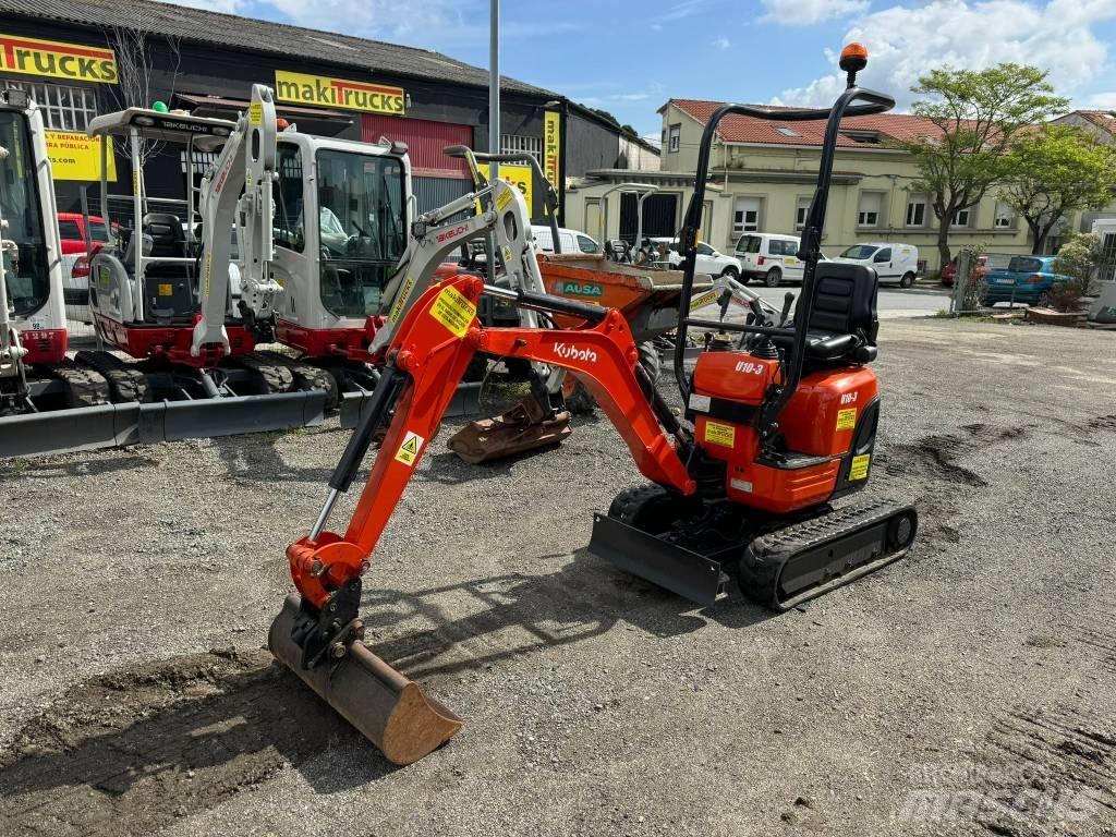 Kubota U 10-3 Mini ekskavatoriai < 7 t