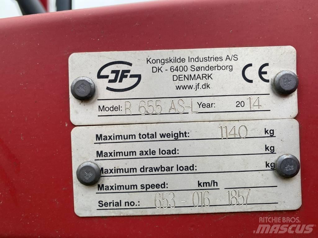 Kongskilde R655 ASL Šieno grėbliai ir vartytuvai