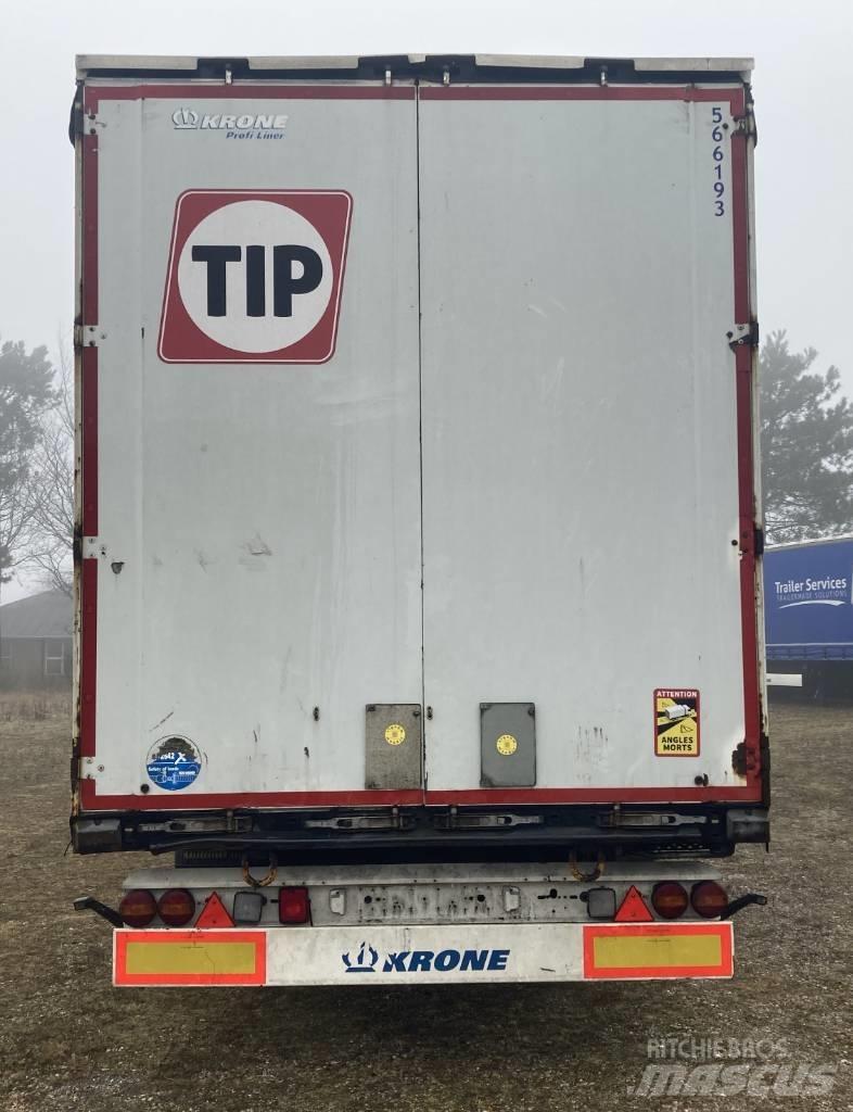 Krone SDP27 Tentinės puspriekabės