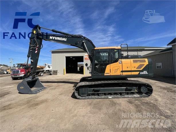 Hyundai 220lc Vikšriniai ekskavatoriai