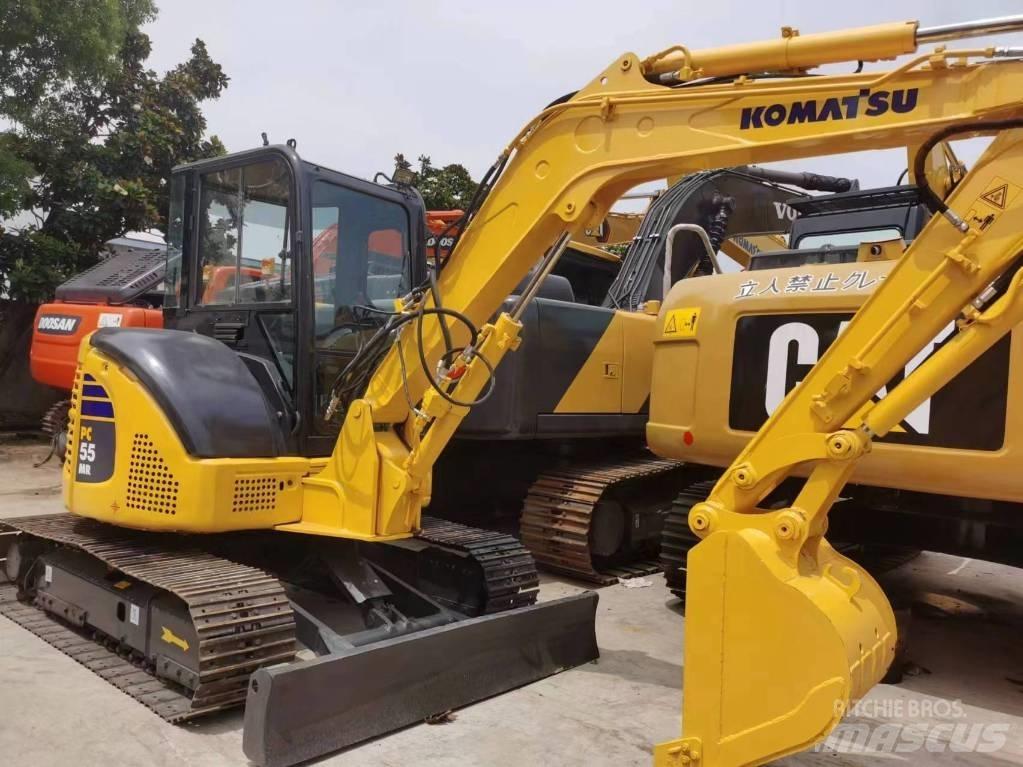 Komatsu PC 55 Vikšriniai ekskavatoriai