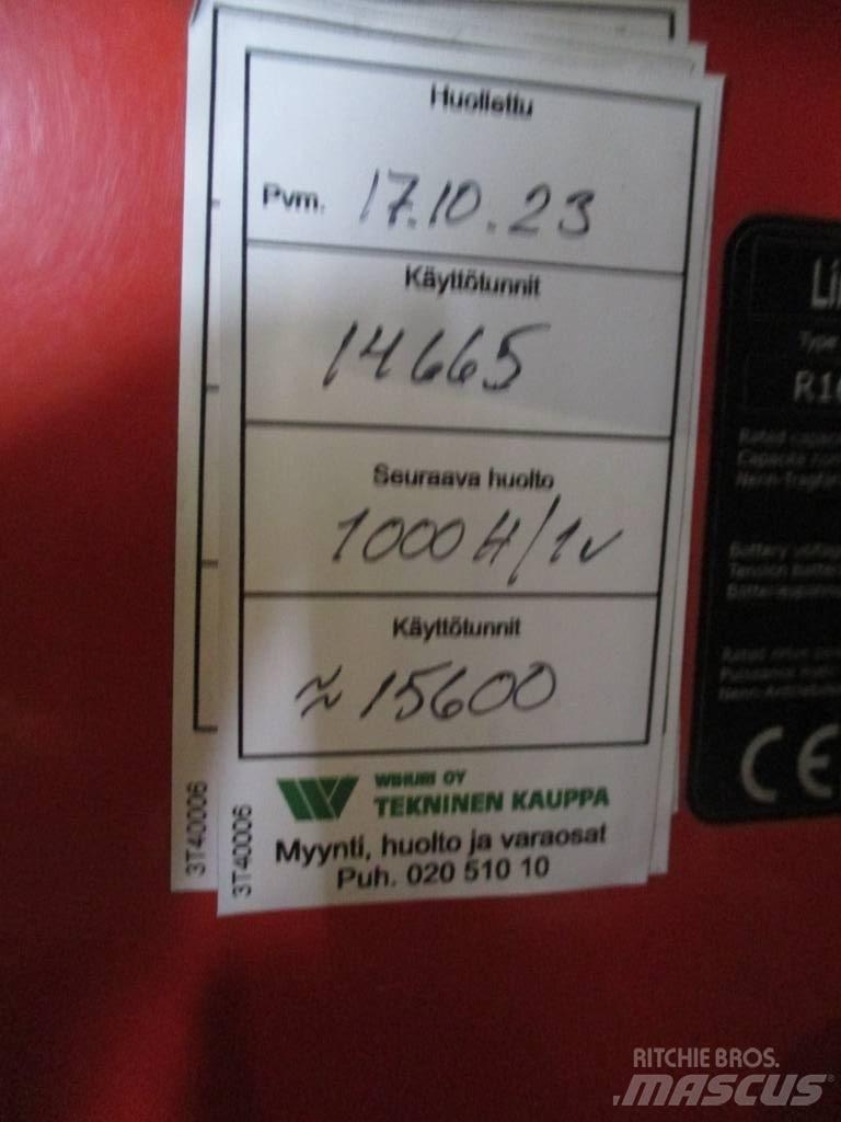 Linde R 16 HD Šakiniai krautuvai su prailgintu keltuvu
