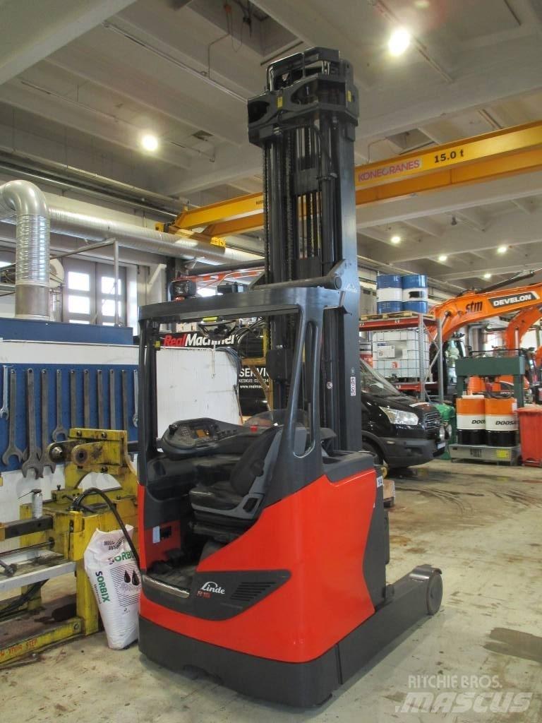Linde R 16 HD Šakiniai krautuvai su prailgintu keltuvu