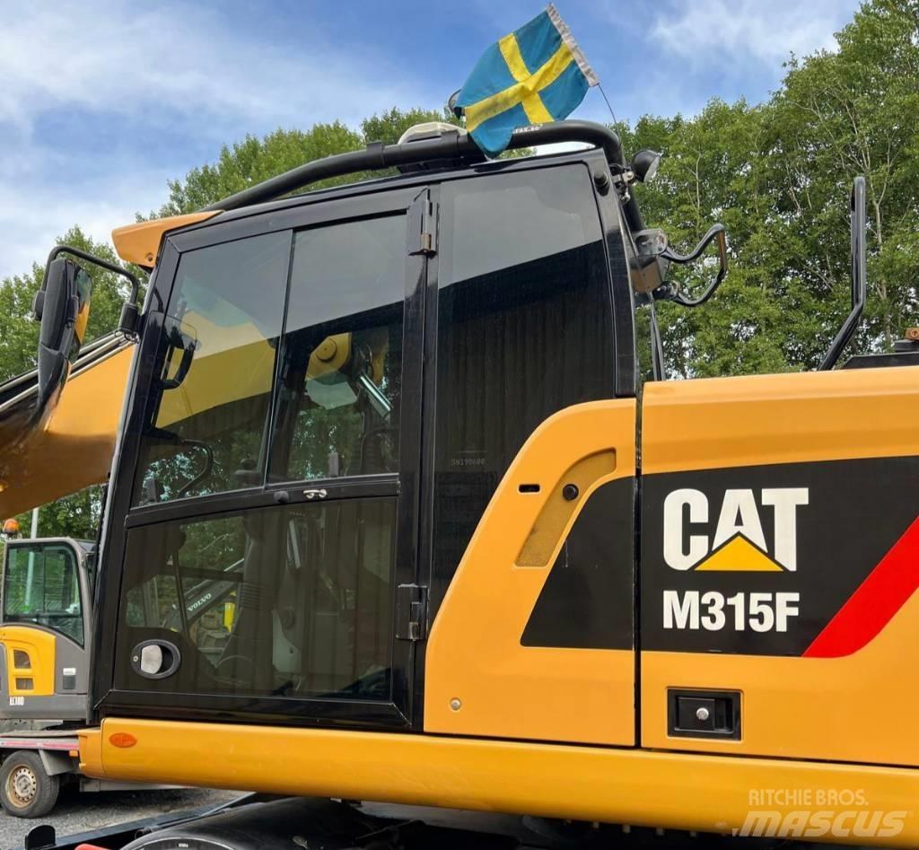 CAT 315 F Ratiniai ekskavatoriai