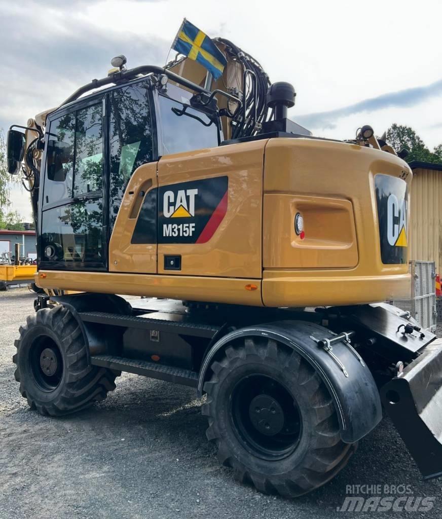 CAT 315 F Ratiniai ekskavatoriai