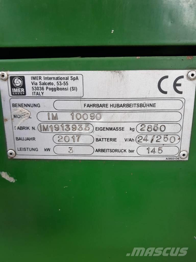 Imer IM 10090 Žirkliniai keltuvai