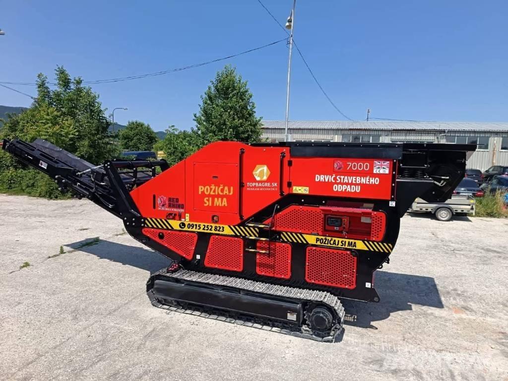 Red Rhino 7000 Plus Mobilūs smulkintuvai