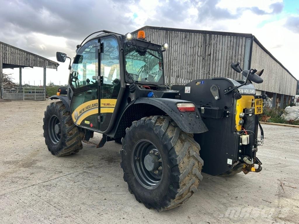 New Holland Th6.36 Teleskopiniai krautuvai žemės ūkiui